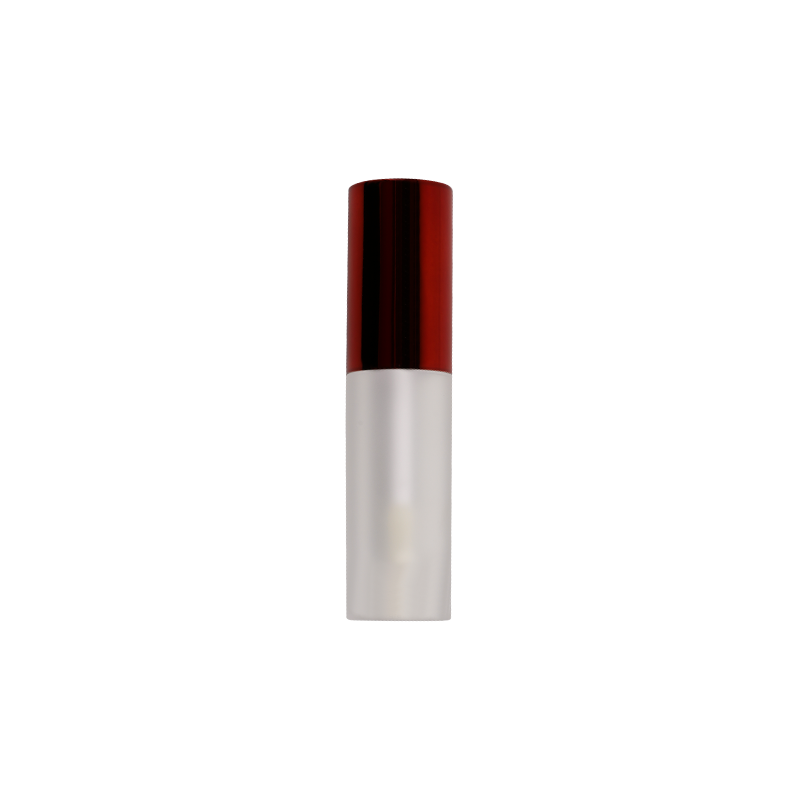 Tubo de brillo labial de 4 ml de cabeza burdeos