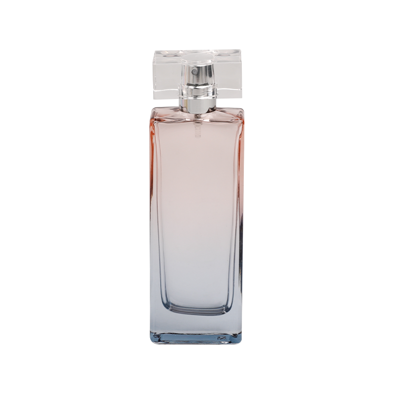 Botella de perfume de gradiente de esencia elegante
