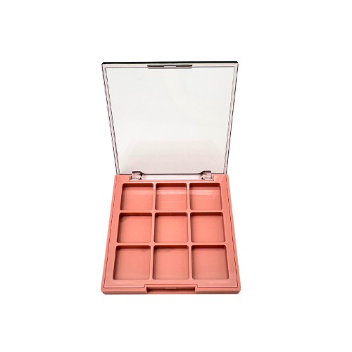Paleta cosmética compacta de 9 paneles